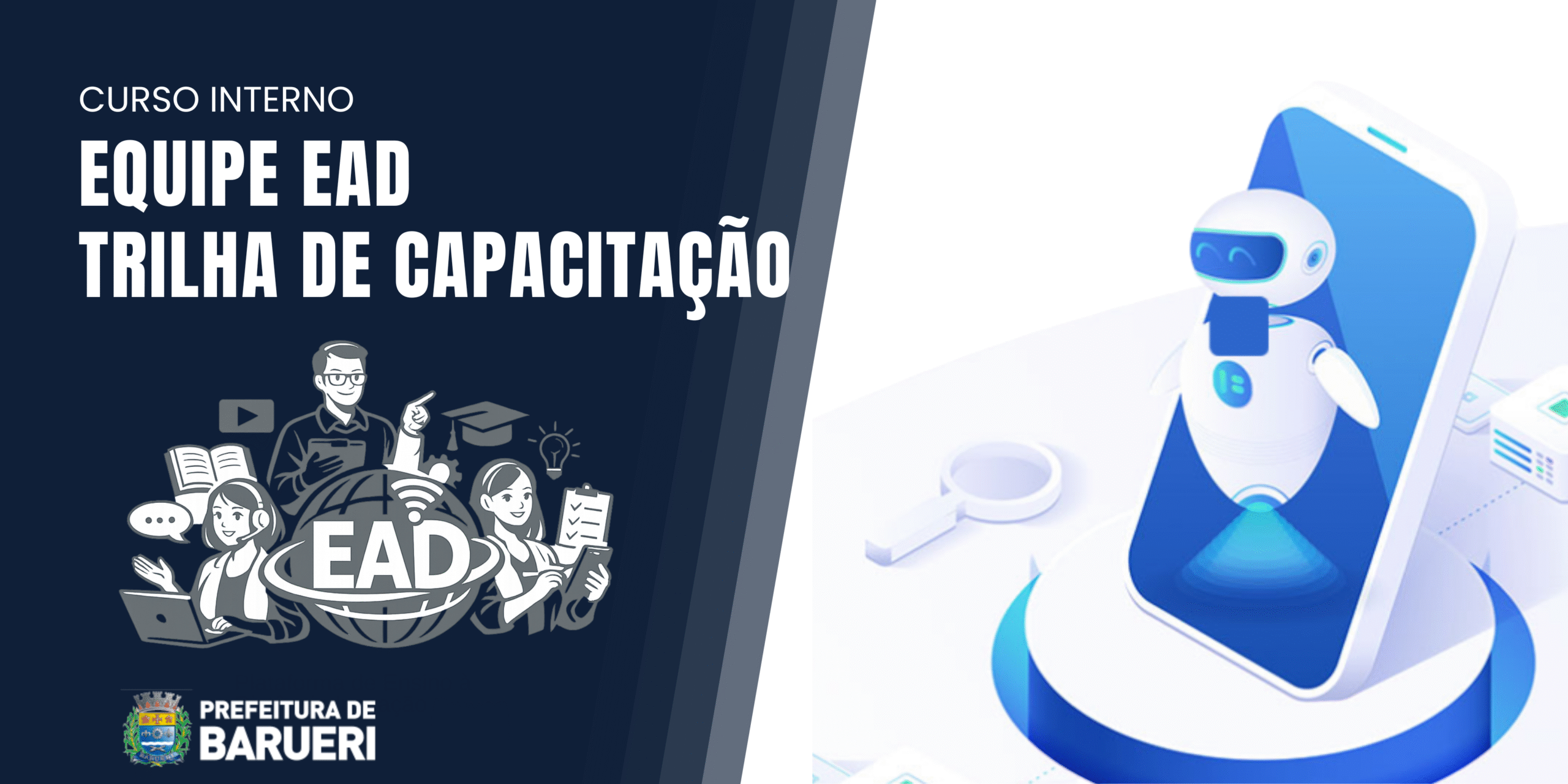 Curso: EQUIPE EAD - TRILHA DE CAPACITAÇÃO - curso interno